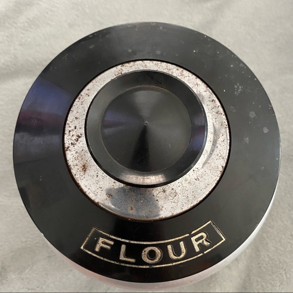 Vintage Kromex Flour Canister - Picture 2 of 7
